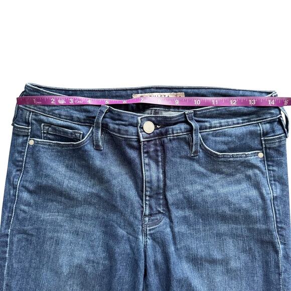 Athleta Jeans Womens 4 Blue Sculptek Skinny Stretch Denim Performance Pants - Picture 4 of 11